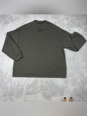 Fear Of God Essentials Ink Tee Long Sleeve S oversized GUC Mens
